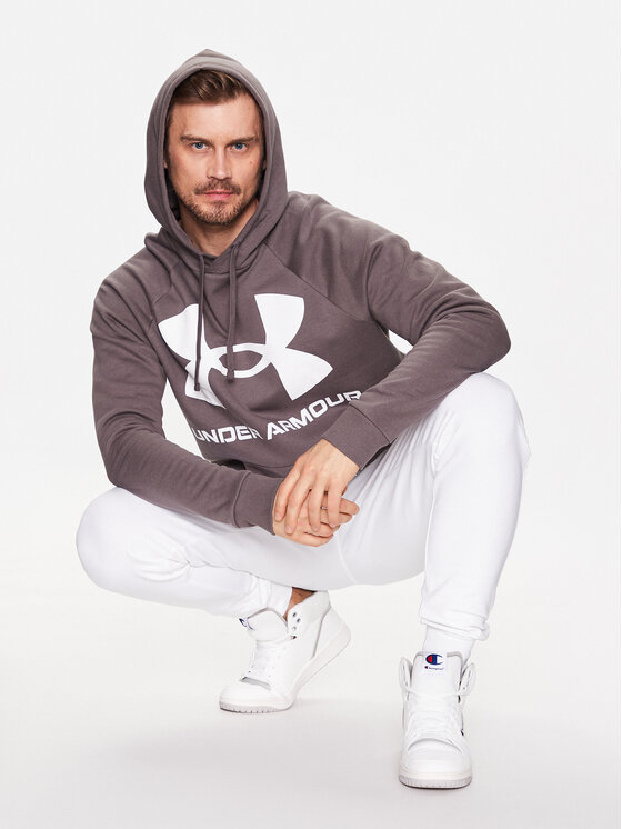 Felpa under shop armour marroni