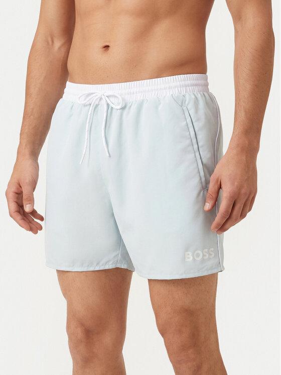 BOSS BOSS Badeshorts Starfish 50514429 Blau Regular Fit