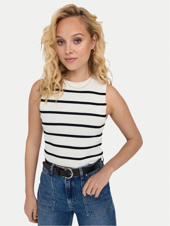 ONLY ONLY Felső Majli 15255533 Ekru Regular Fit