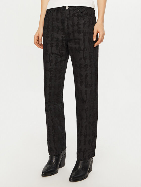 KARL LAGERFELD KARL LAGERFELD Jeansy A1W10015 Černá Relaxed Fit