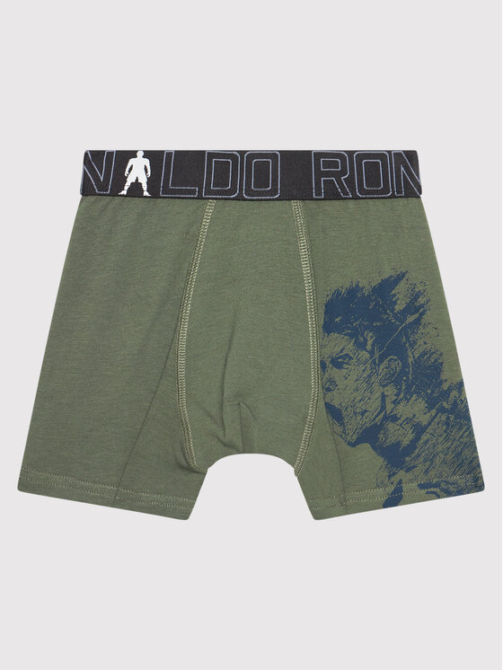 Cristiano Ronaldo CR7 Cristiano Ronaldo CR7 2er-Set Boxershorts Trunk 2-Pack 8400-51-565 Grün