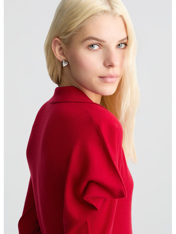 Liu Jo Liu Jo Maglione CA5102MA63OX0644 Rosso Regular Fit