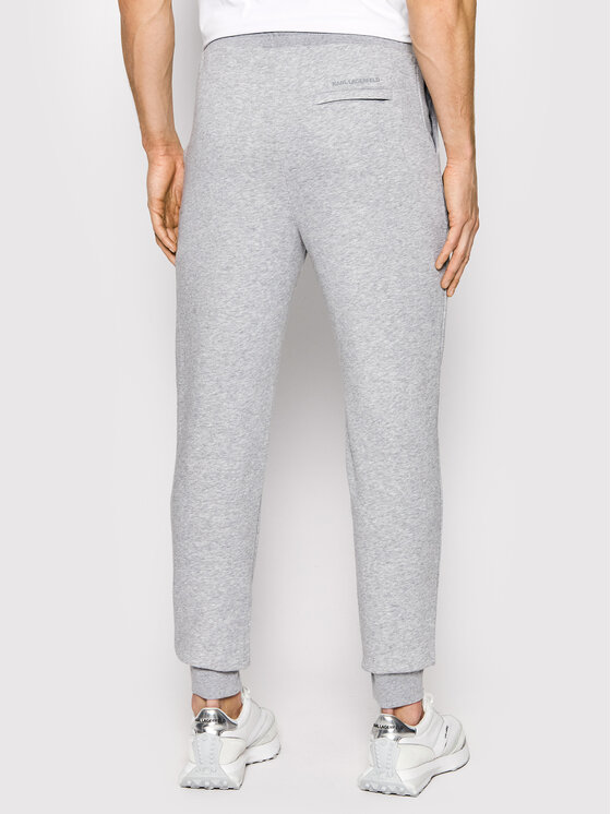 KARL LAGERFELD KARL LAGERFELD Teplákové kalhoty 705893 500900 Šedá Regular Fit