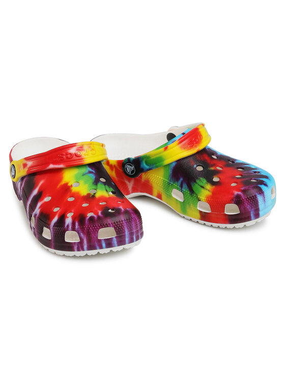 Crocs Crocs Iešļūcenes Classic Tie Dye Graphic Clog 205453 Daudzkrāsains