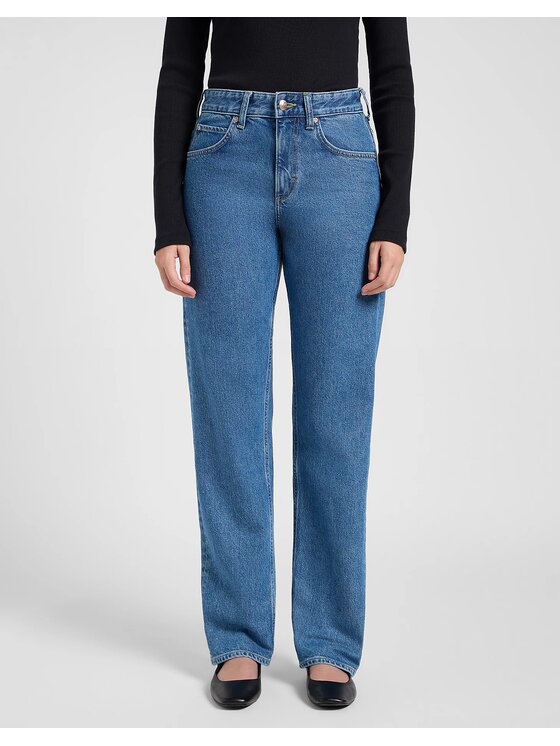 Lee Lee Jeansy RIDER Niebieski Regular Fit