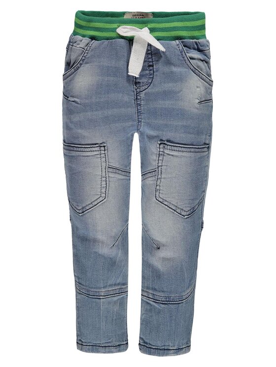 Jeansy, rozmiar 104, Niebieskie, 1713564-0013