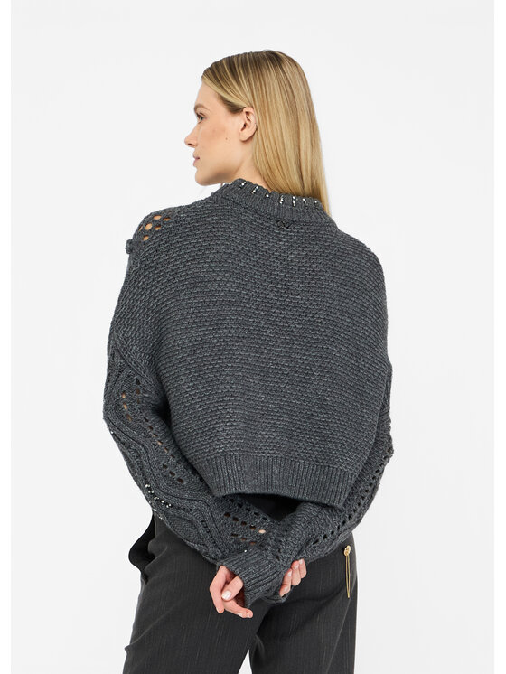 Liu Jo Liu Jo Maglione MF5442MA93O02050 Grigio Regular Fit