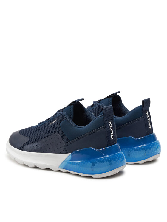 Geox Geox Sneakersy J Activart Illuminus J45LYA 0149J C4002 DD Tmavomodrá