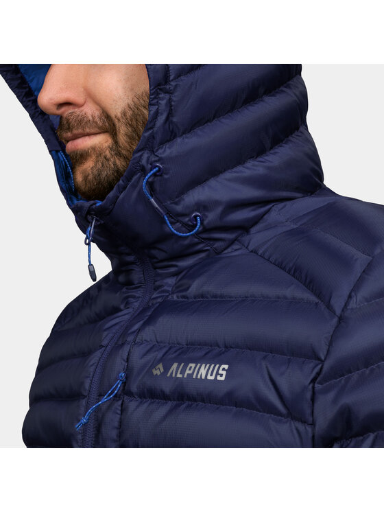 Alpinus Alpinus Kurtka puchowa Kiruna Granatowy Regular Fit