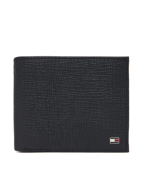 Tommy Hilfiger Duży Portfel Męski Th Flag Cc & Coin AM0AM13709 Granatowy