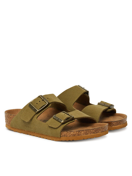 Birkenstock Birkenstock Natikače Arizona Kids Vegan 1027829 S Zelena