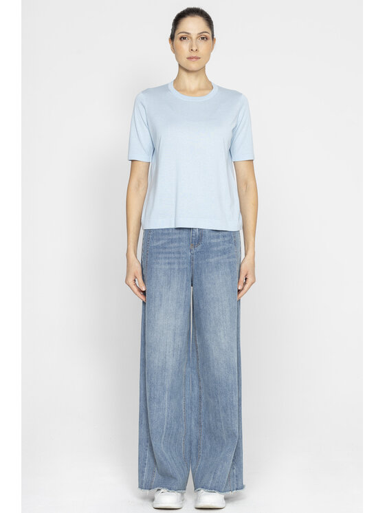 Deni Cler Milano Deni Cler Milano Jeansy T-DC-5228-E2-10-58-1 Niebieski Loose Leg