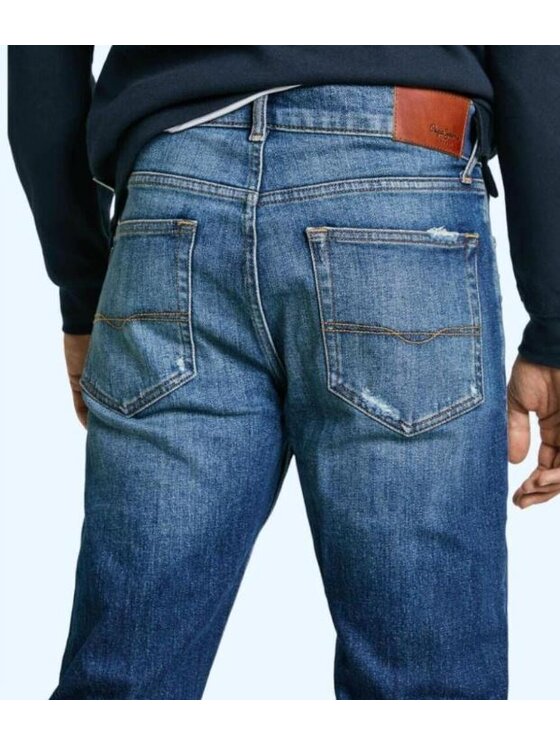 Pepe Jeans Pepe Jeans Jeansy PM2079682 000 Niebieski Slim Fit