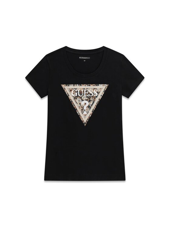 Guess Guess T-krekls 180406 Melns Classic Fit