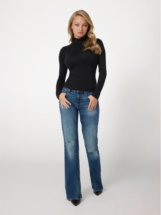 Guess Guess Sweter 168343 Czarny Classic Fit