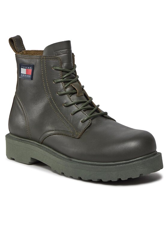 Tommy Jeans Tommy Jeans Trappers Tjm Ruberized Lace Up EM0EM01276 Verde