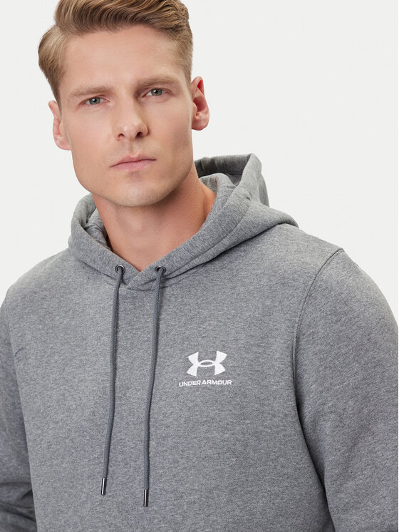 Under Armour Under Armour Felpa UA Essential Fleece Hoodie 1373880 Grigio Regular Fit