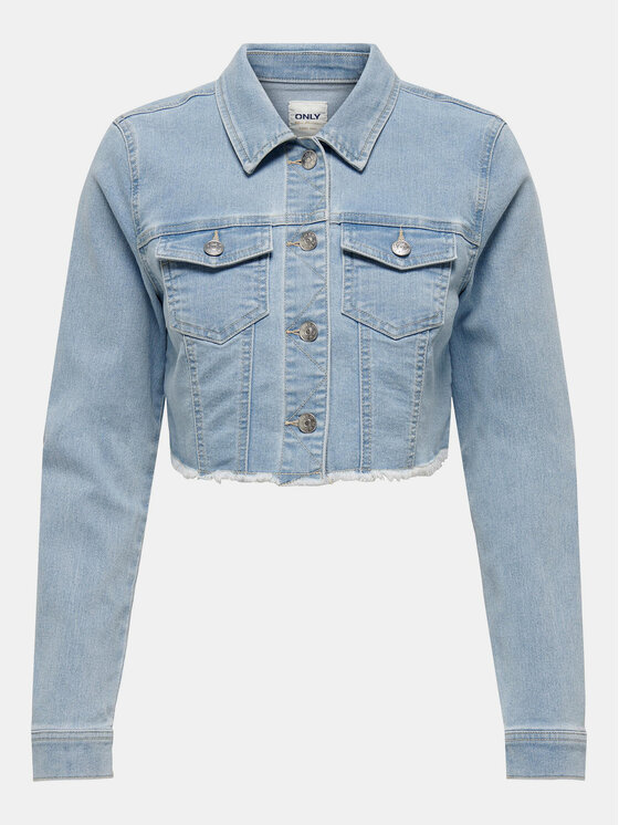 ONLY ONLY Kurtka jeansowa Wonder 15256098 Niebieski Regular Fit