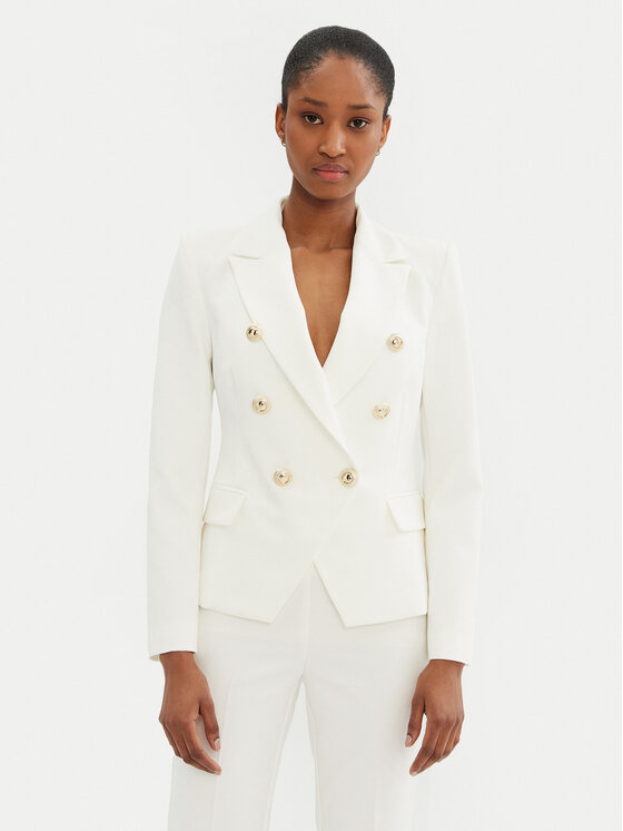 Rinascimento Giacca da abito CFC0122865003 Bianco Regular Fit, taglia : XL