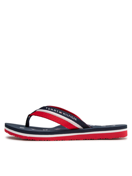 Tommy Hilfiger Tommy Hilfiger Žabky Tommy Loves Ny Beach Sandal FW0FW02370 Tmavomodrá