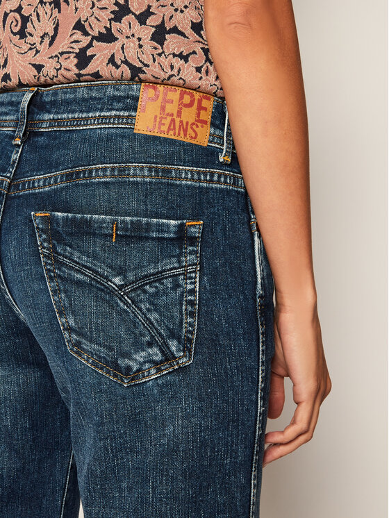 Pepe Jeans Pepe Jeans Džinsi PEPE ARCHIVE New Olympia PL203763D Tumši zils Relaxed Fit