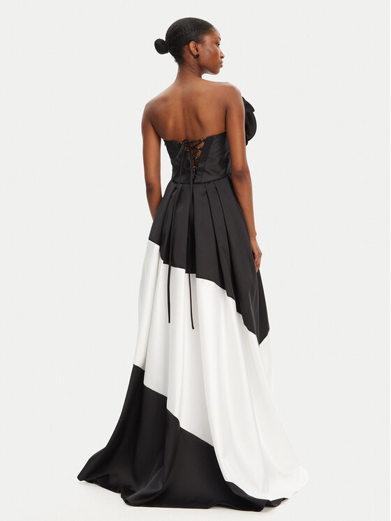 Babylon Babylon Abendkleid S00873 Schwarz Regular Fit