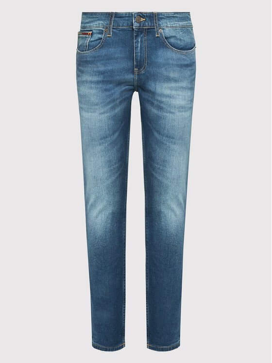 Tommy Jeans Tommy Jeans Traperice Austin DM0DM09550 Plava Slim Fit