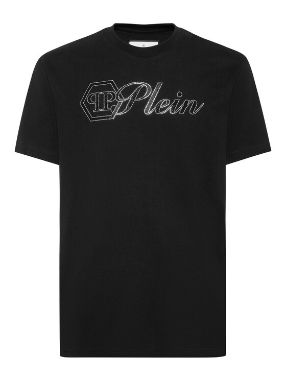 PHILIPP PLEIN PHILIPP PLEIN T-Shirt 27097 Czarny Regular Fit