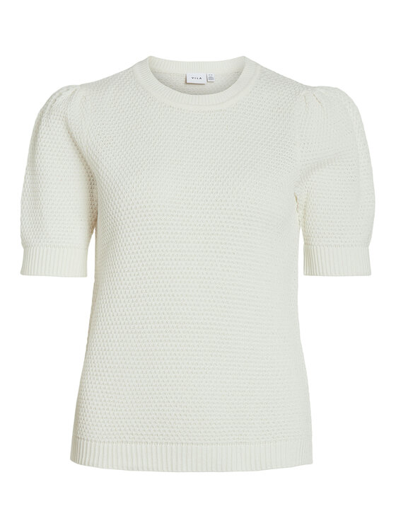 Vila Vila Pullover Dalo 14084421 Weiß Regular Fit