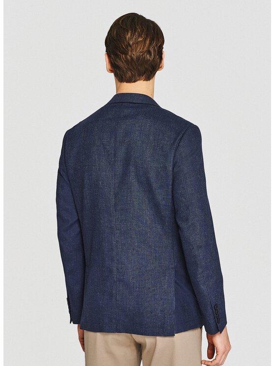 Pako Lorente Pako Lorente Marynarka P26SP-3X-020 Granatowy Slim Fit
