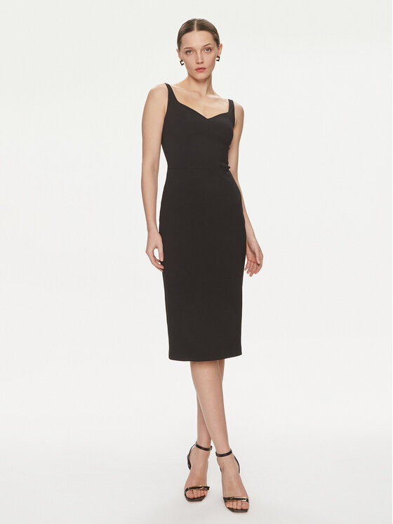 Női Koktélruha Elisabetta Franchi, Méret: 38, Fekete, AB-544-41E2-V360