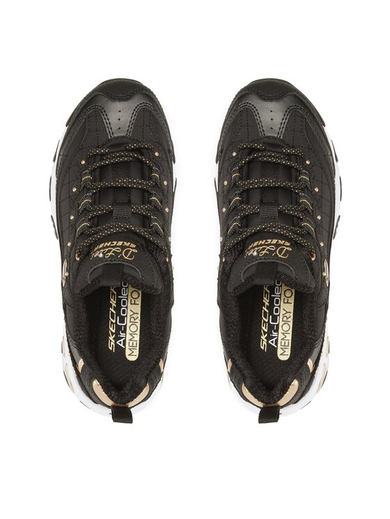 Skechers Skechers Sneakersy Ladies Night 149267/BKGD Czarny