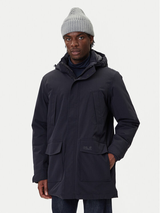 Jack Wolfskin Jack Wolfskin Hanorac Canyon Shield A65119 Bleumarin Regular Fit