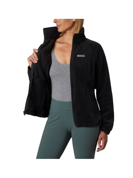 Columbia Columbia Polar Benton Springs Full Zip 1372111010 Czarny Regular Fit