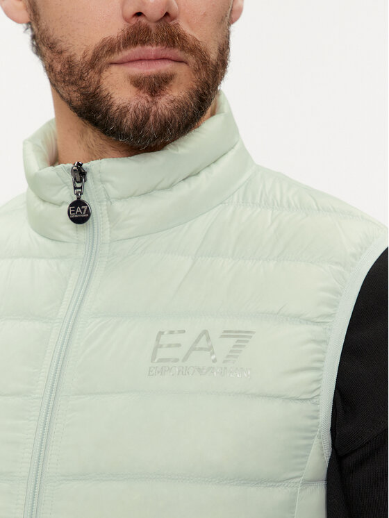 EA7 Emporio Armani EA7 Emporio Armani Kamizelka 8NPQ01 PN29Z 1133 Zielony Regular Fit