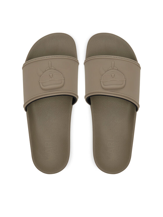 KARL LAGERFELD KARL LAGERFELD Şlapi KL70009A Gri