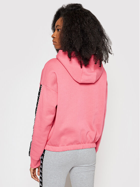 Kappa Kappa Sweatshirt KAPPA-309070 18-2120 HONEYSUCKLE Rosa Relaxed Fit
