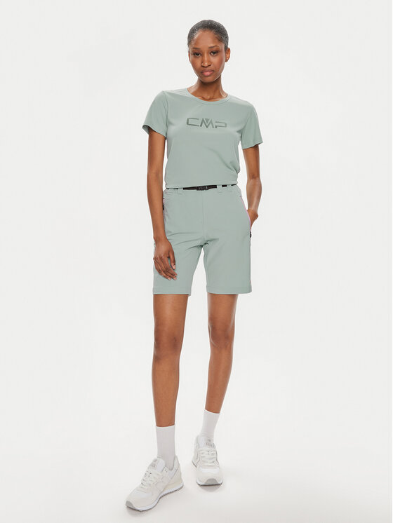 CMP CMP Technisches T-Shirt 39T5676P Grün Regular Fit
