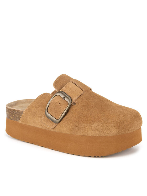 Badura Badura Klapki TS6207-01 Brązowy