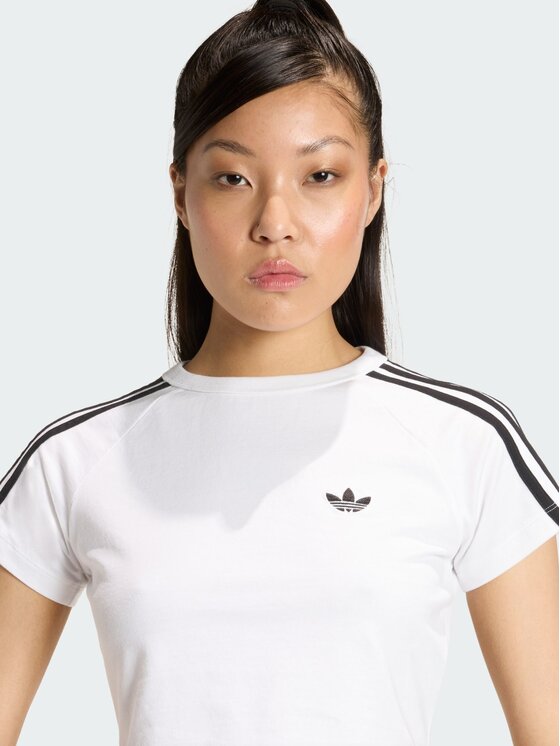 adidas adidas T-Shirt SST BABY TEE Biały