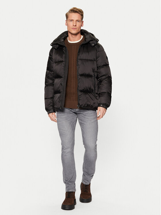 JOOP! JOOP! Μπουφάν χειμωνιάτικο 17 JO-125Ambro 30044256 Μαύρο Regular Fit