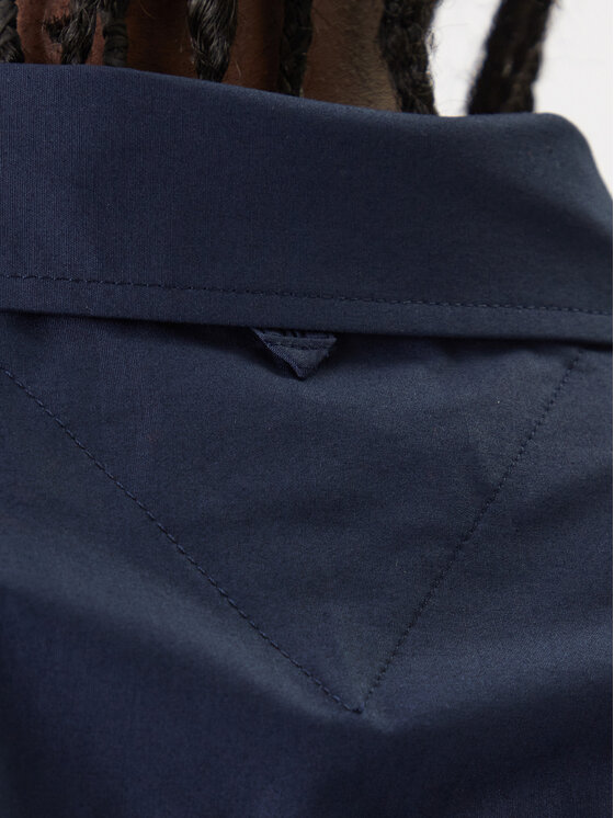 Tommy Jeans Tommy Jeans Košeľa DM0DM04405 Tmavomodrá Slim Fit