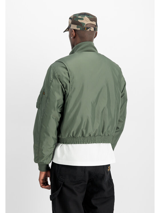 Alpha Industries Alpha Industries Kurtka bomber G-8 WEP 1973 Vintage Bomber Jacket Zielony Core Fit