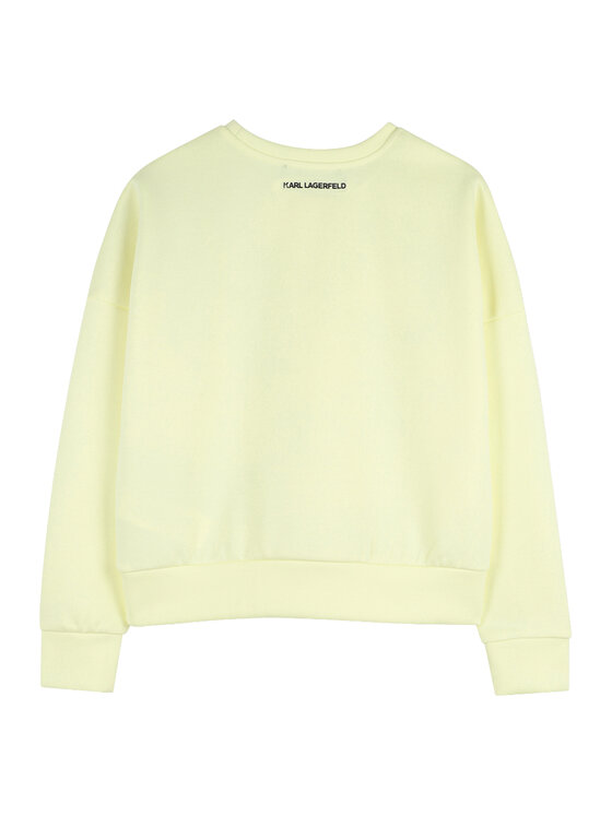 Karl Lagerfeld Kids Karl Lagerfeld Kids Sweatshirt Z31136 Gelb Regular Fit