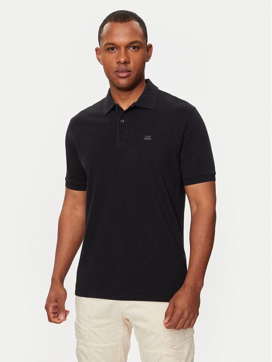 C.P. Company C.P. Company Pólóing 16CMPL090A005527G Fekete Regular Fit