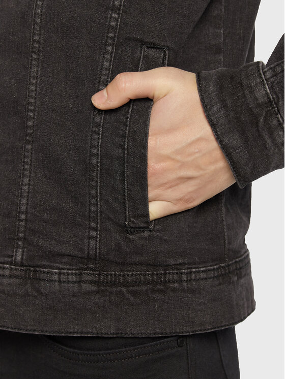 Blend Blend Jeansjacke Naril 20710737 Schwarz Regular Fit