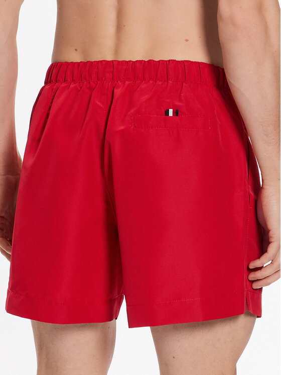 Tommy Hilfiger Tommy Hilfiger Kopalne hlače UM0UM02885 Rdeča Regular Fit