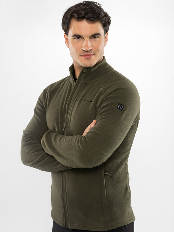 Viking Viking Bluza Billar Man Zielony ciemny Regular Fit