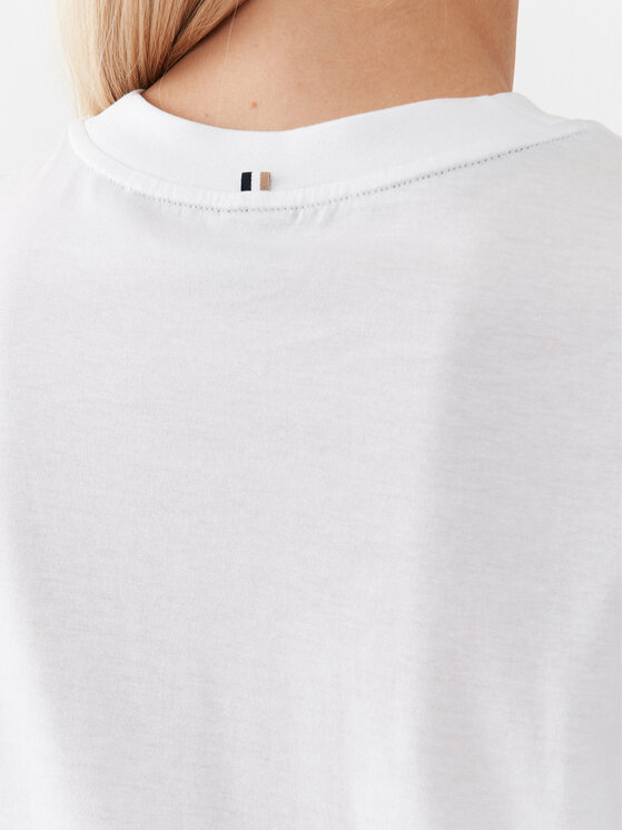Boss T-Shirt 50500054 Weiß Slim Fit | Modivo.de