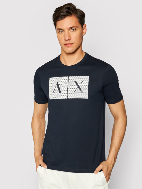 black armani exchange shirt